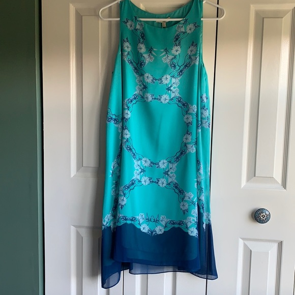 NWT: Max Studio coastal-floral dress - Picture 1 of 4
